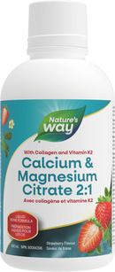 Nature's Way Cal Mag with K2 Liquid Strawberry 500mL