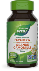 Nature's Way Feverfew Leaves 100 Veg Capsules