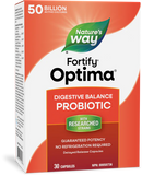 Nature's Way Fortify Optima Digestive 50 Billion 30 Veg Capsules