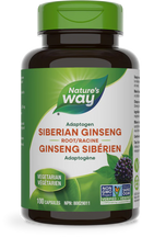 Nature's Way Siberian Ginseng Root 100 Veg Capsules