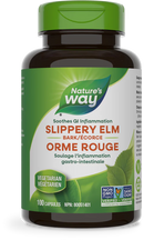 Nature's Way Slippery Elm Bark 100 Veg Capsules
