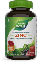 Nature's Way Zinc Gummies Mixed Berry 60 Gummies