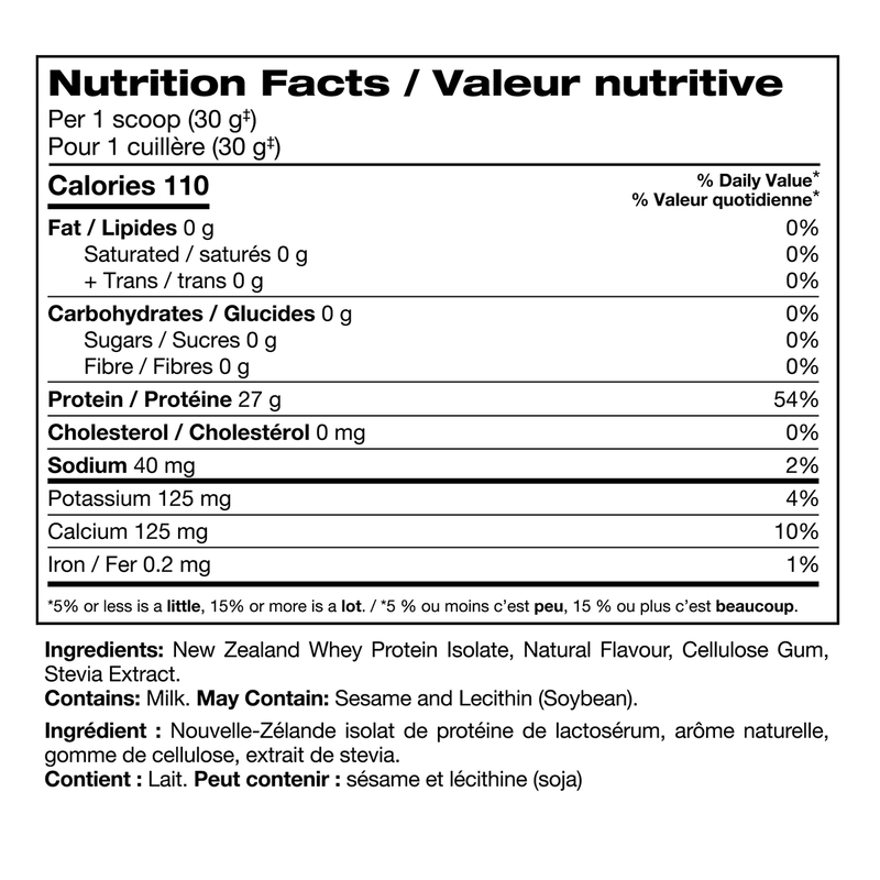 Perfect Sports DIESEL New Zealand Whey Isolate French Vanilla 5lb