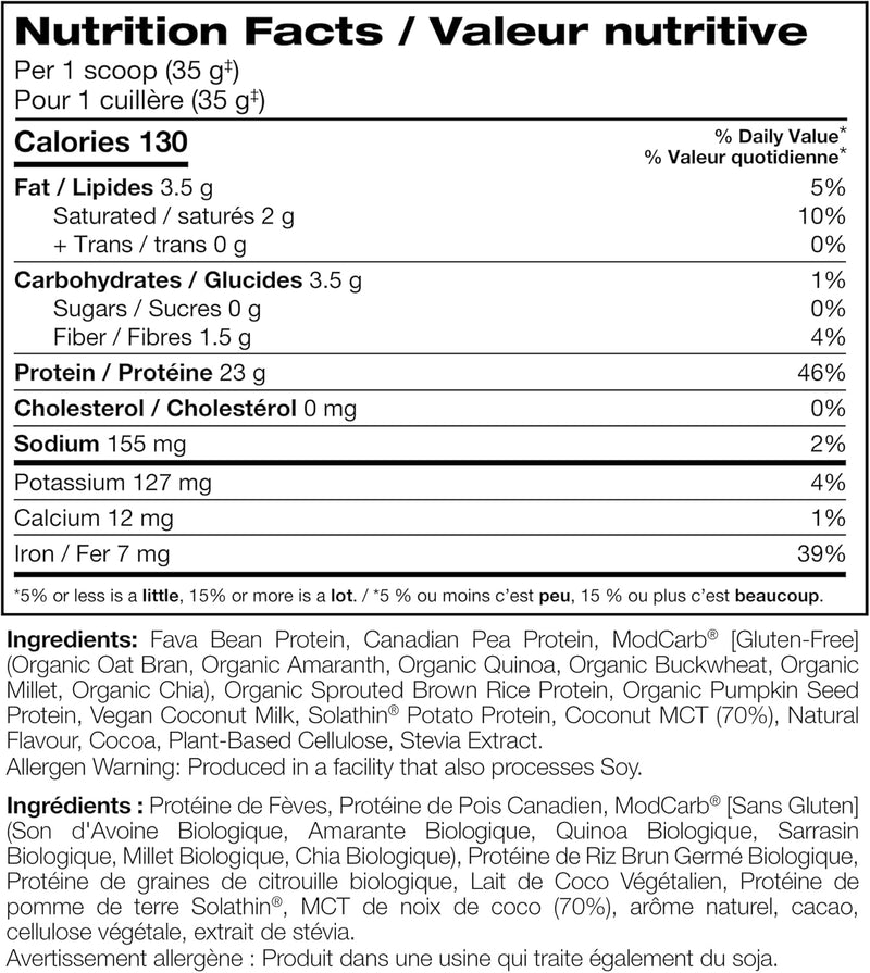 Perfect Sports DIESEL Vegan Plant Based Protein Chocolate Ice Dream 350g