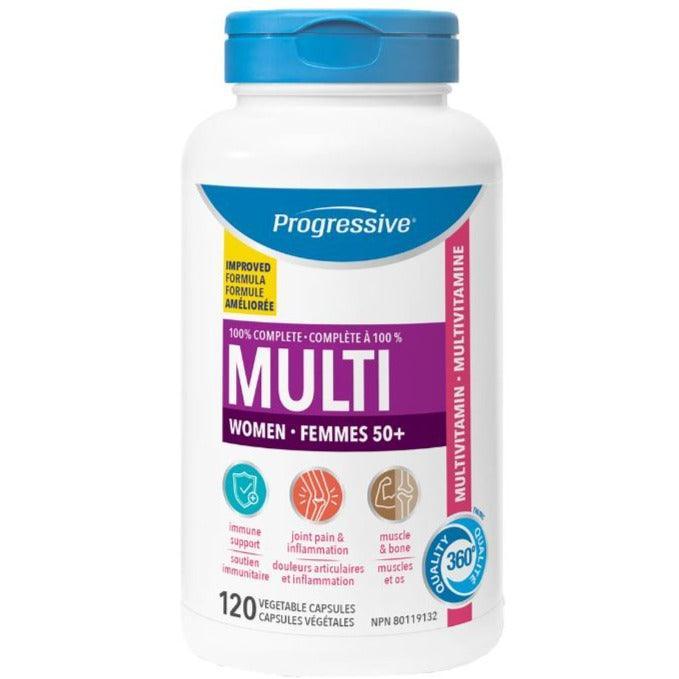 Progressive Multi For Women 50+ 120 Capsules