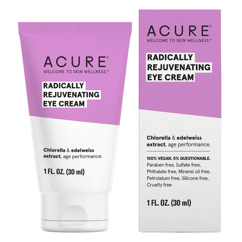 Acure Rejuvenating Eye Cream 30mL - Five Natural