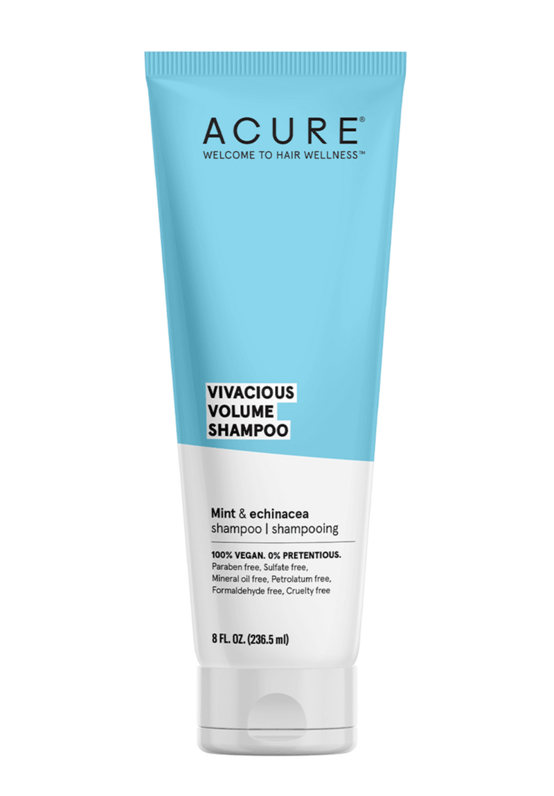 Acure Shampoo Volume Peppermint 236mL - Five Natural