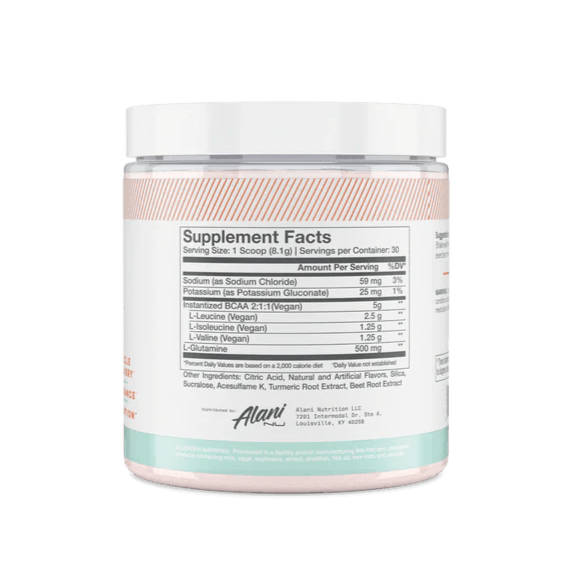Alani Nu BCAA Sour Peach Rings 243g - Five Natural