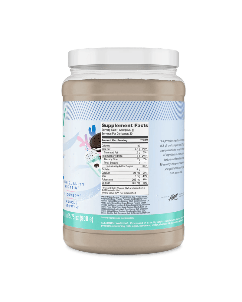 Alani Nu Plant Protein Frosted Flurry 30 Servings - Five Natural