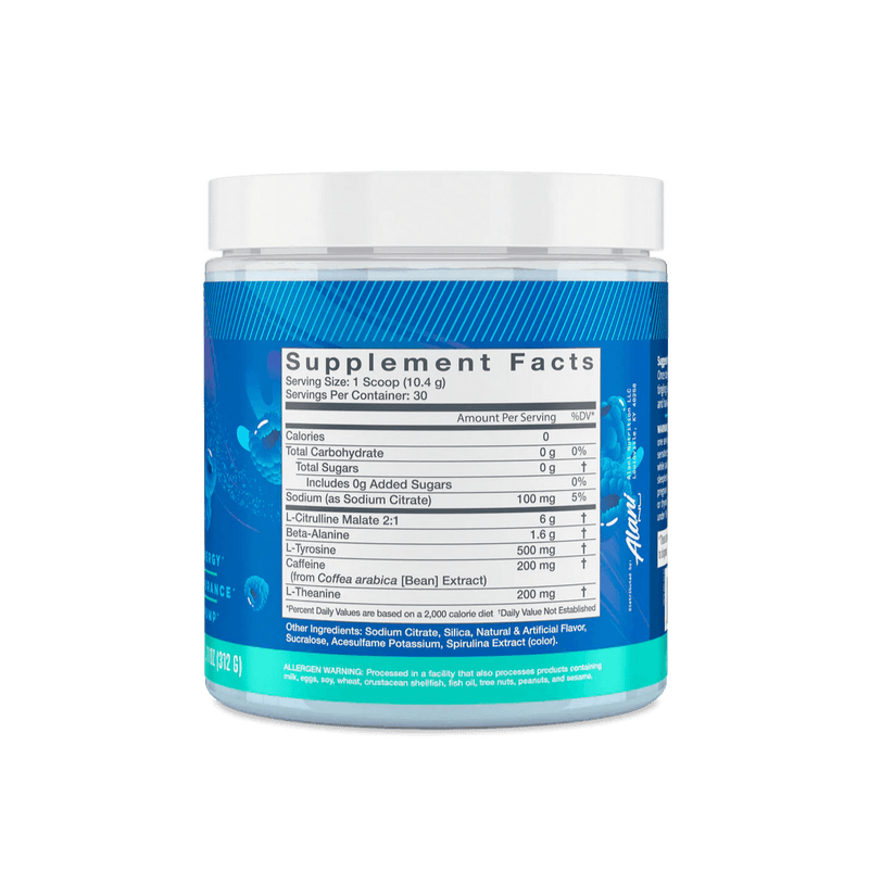 Alani Nu Pre-workout Breezeberry 30 Servings - Five Natural