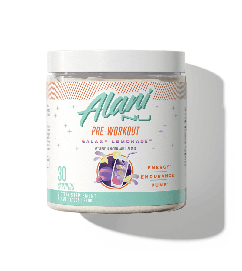 Alani Nu Pre-workout Galaxy Lemonade 30 Servings - Five Natural
