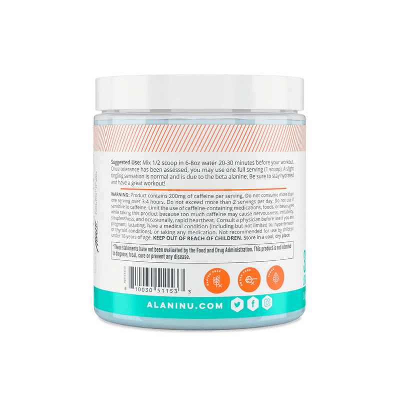Alani Nu Pre-workout Island Crush 30 Servings - Five Natural