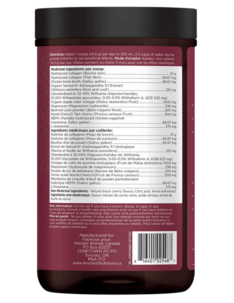 Ancient Nutrition Multi Collagen Protein Chocolate 298g - Five Natural