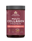 Ancient Nutrition Multi Collagen Protein Strawberry 273g - Five Natural