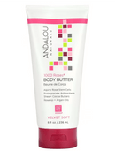 Andalou Naturals 1000 Roses Velvet Soft Body Butter 236mL - Five Natural