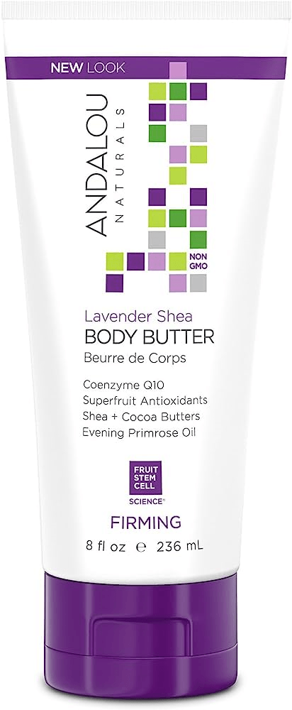 Andalou Naturals Body Butter Lavender Shea 236mL - Five Natural