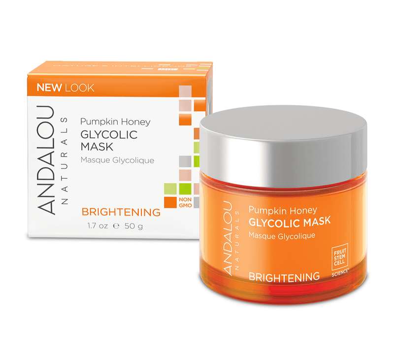 Andalou Naturals Brightening Mask Pumpkin Glycolic 50mL - Five Natural