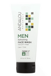 Andalou Naturals Face Wash Men Refreshing 178mL - Five Natural