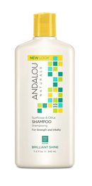Andalou Naturals Shampoo Sunflower & Citrus Shine 340mL - Five Natural