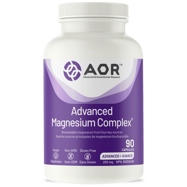 AOR Advanced Magnesium Complex 90 Capsules - Five Natural