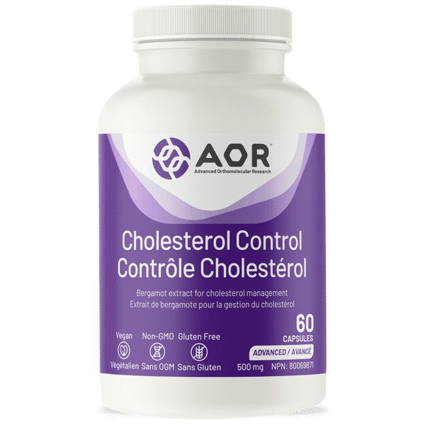 AOR Cholesterol Control 60 Capsules - Five Natural