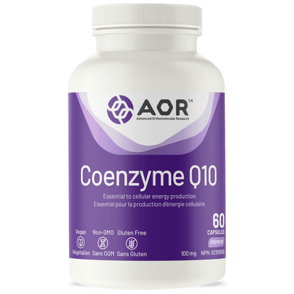 AOR Coenzyme Q10 60 Capsules - Five Natural