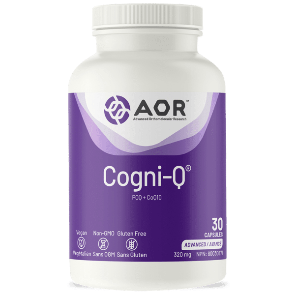 AOR Cogni-Q 30 Capsules - Five Natural