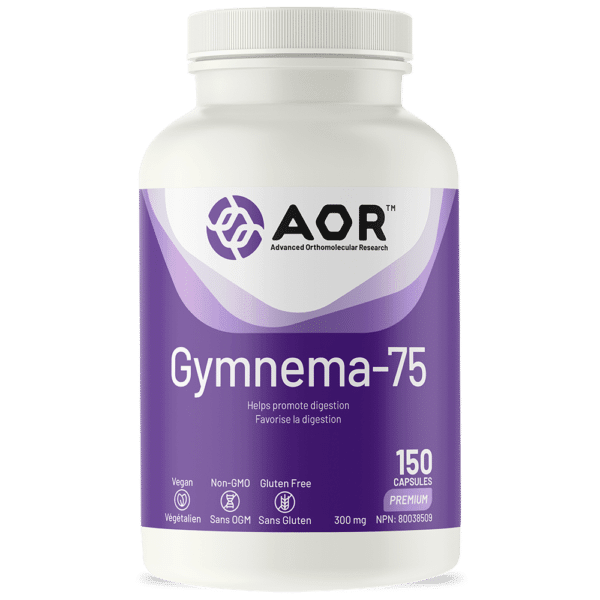 AOR Gymnema-75 150 Capsules - Five Natural