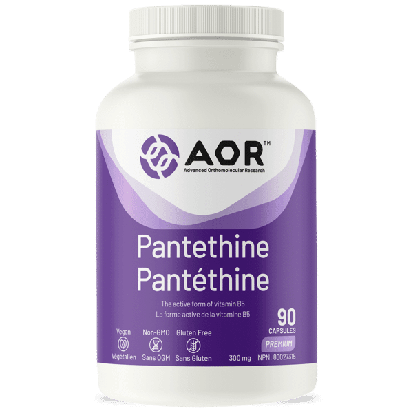 AOR Pantethine 90 Softgels - Five Natural