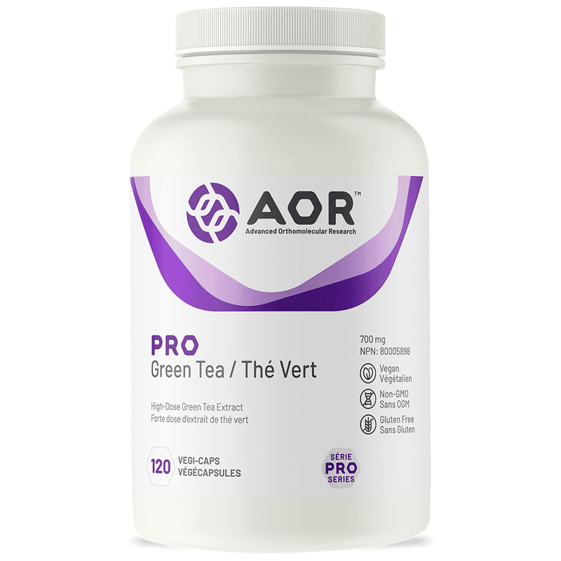 AOR Pro Green Tea 120 Capsules - Five Natural
