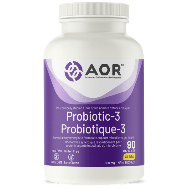 AOR Probiotic-3 90 Capsules - Five Natural
