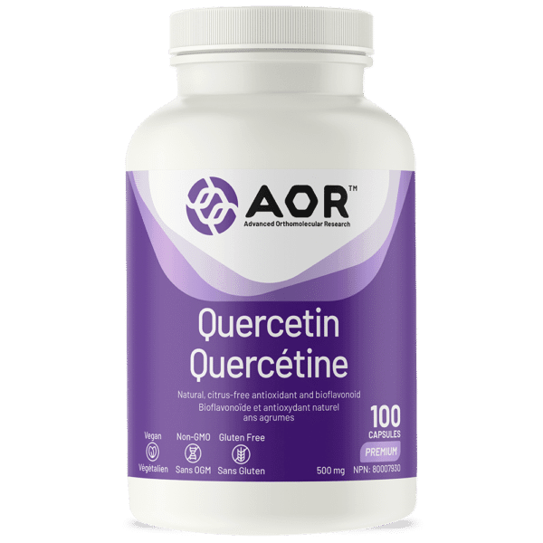 AOR Quercetin 100 Capsules - Five Natural