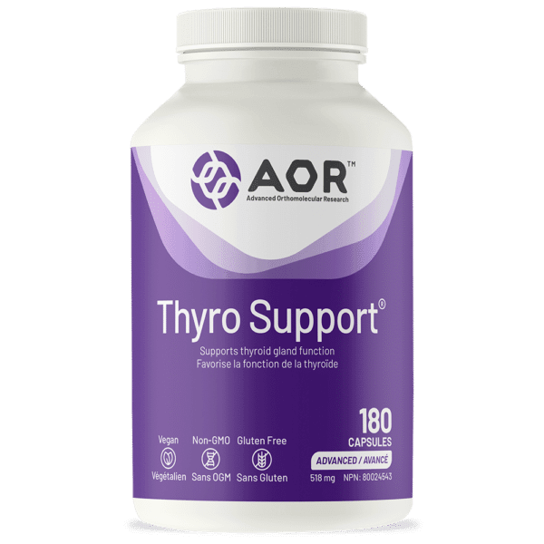 AOR Thyro Support 180 Capsules - Five Natural
