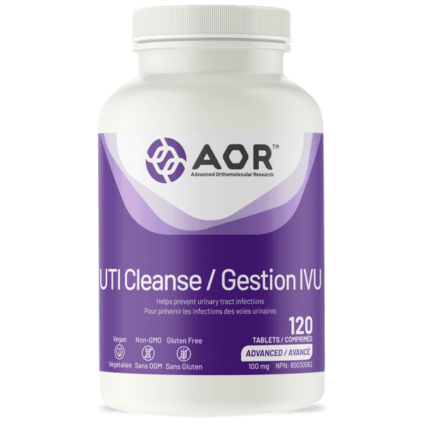 AOR UTI Cleanse 120 Tablets - Five Natural