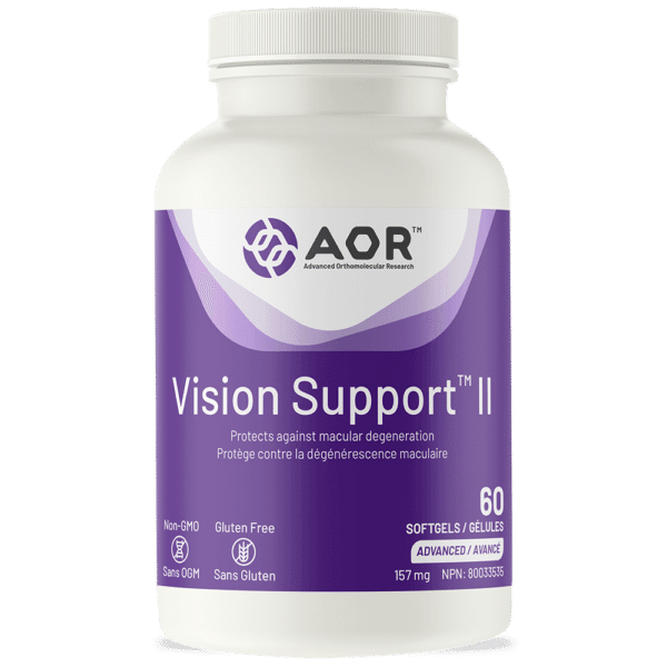 AOR Vision Support II 60 Capsules - Five Natural