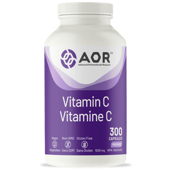 AOR Vitamin C 300 Capsules - Five Natural