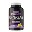 AquaOmega Omega-3 High DHA 240 Softgels - Five Natural