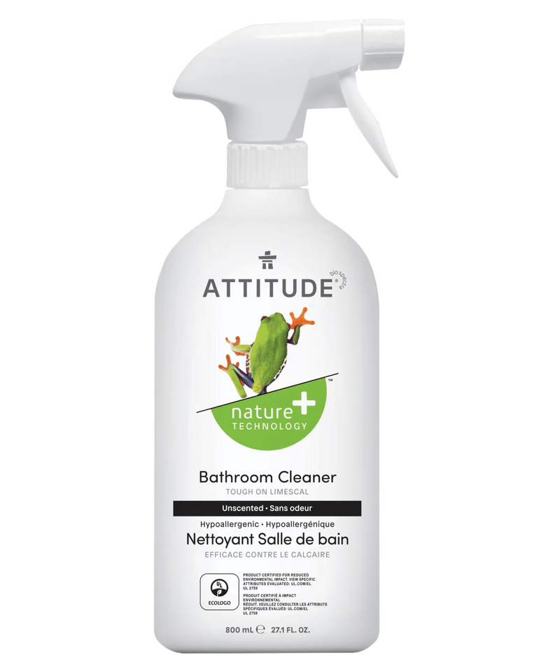 Attitude Bathroom Cleaner Unscented 800mL - Five Natural