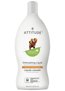 Attitude Dishwashing Liquid Citrus Zest 800mL - Five Natural