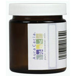 Aura Cacia Amber Glass Wide Mouth Jar - Empty 118ml - Five Natural