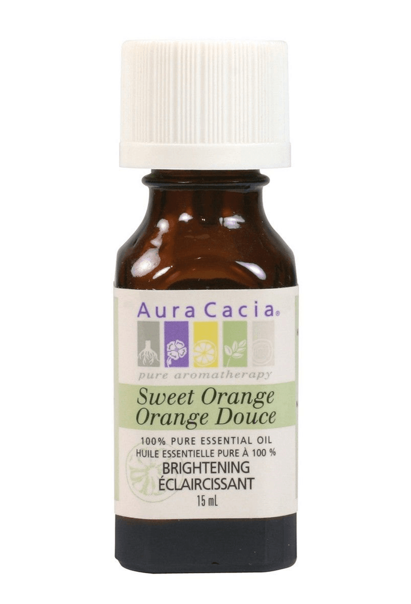 Aura Cacia Orange Sweet Oil 15mL - Five Natural