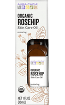 Aura Cacia Organic Rosehip Oil Boxed 30mL - Five Natural