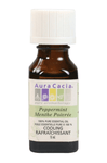 Aura Cacia Peppermint Oil 15mL - Five Natural
