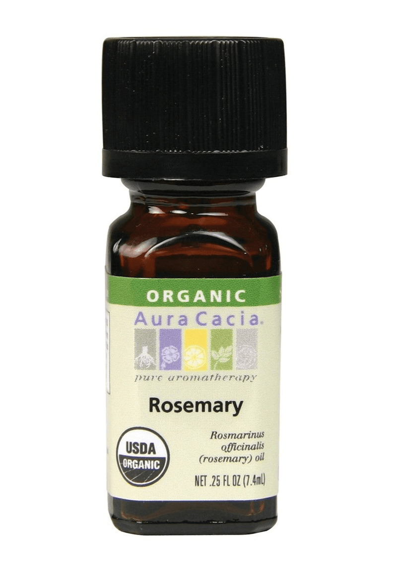 Aura Cacia Rosemary Organic Essential Oil 7mL - Five Natural
