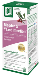 Bell Lifestyle Bladder & Yeast Infection 60 Capsules - Five Natural