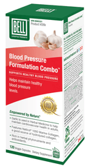 Bell Lifestyle Blood Pressure Formulation Combo 120 Capsules - Five Natural