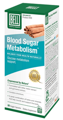 Bell Lifestyle Blood Sugar Metabolism 60 Capsules - Five Natural