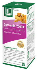 Bell Lifestyle Curcumin 2000X 90 Capsules - Five Natural