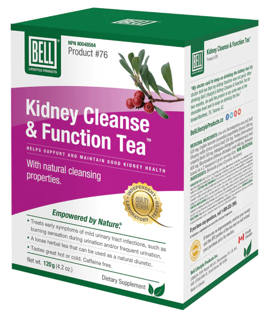 Bell Lifestyle Kidney Cleanse & Function Tea 120g - Five Natural