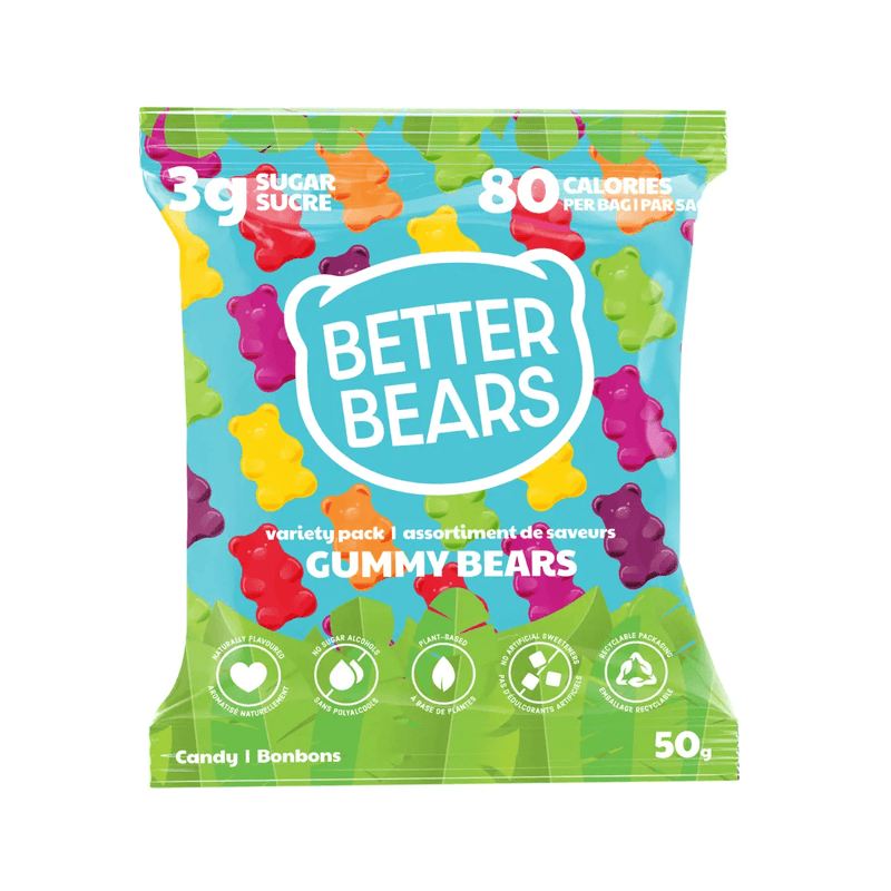 Better Bears - Variety Pack 50g - Five Natural